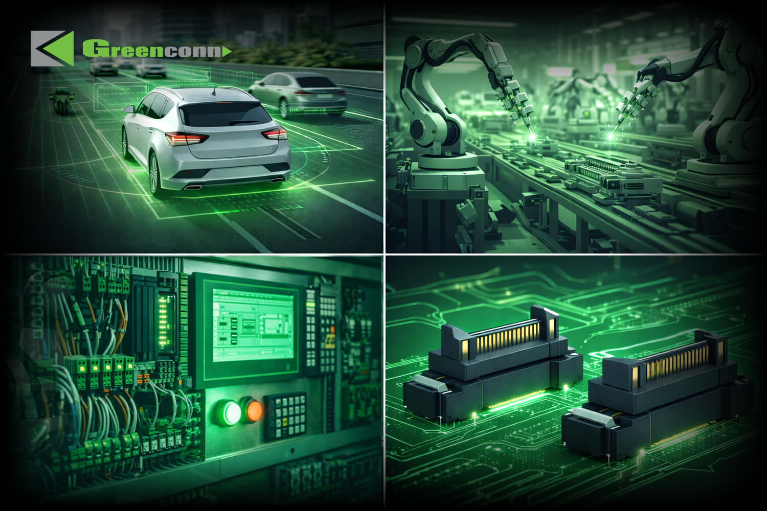 Greenconn GC01 Series Floating Connectors Validated for PCIe Gen4 (16 Gbps) Performance