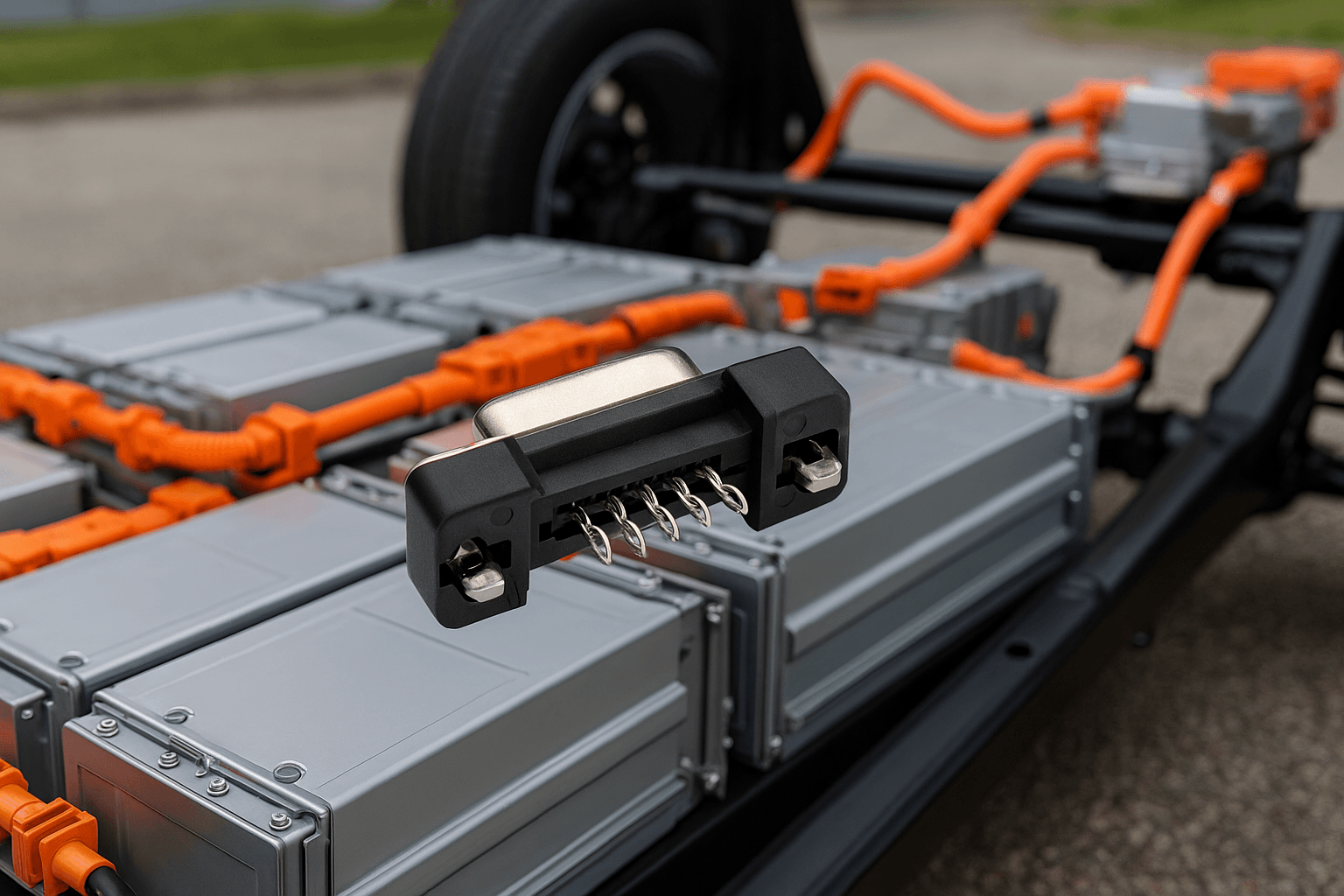 鱼眼端子连接器在新能源车电池安全中的关键应用优势